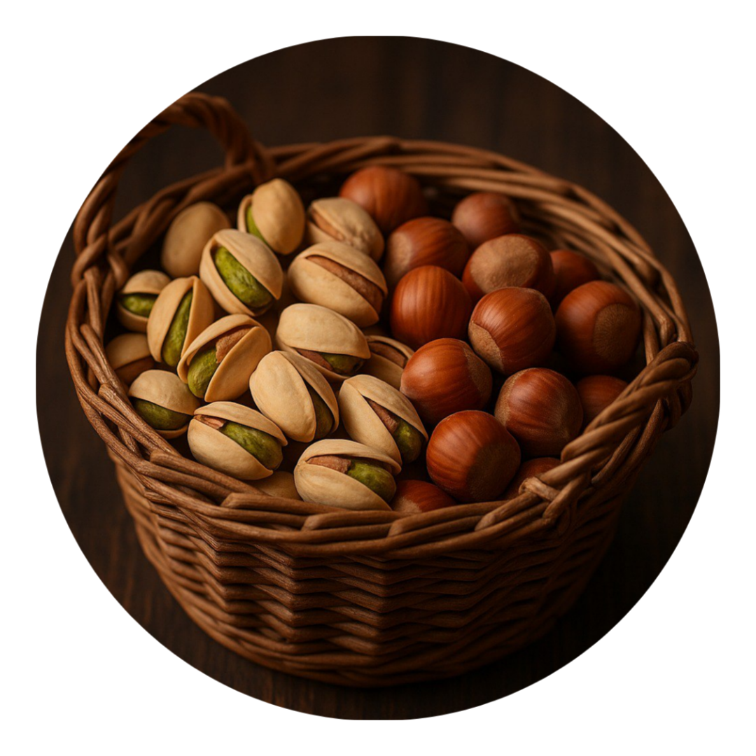 البندق والفستق