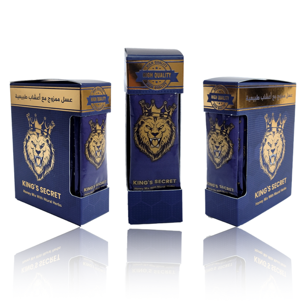 عسل King's Secret الطبيعي للرجال – مقوي جنسي يعزز الانتصاب والرغبة